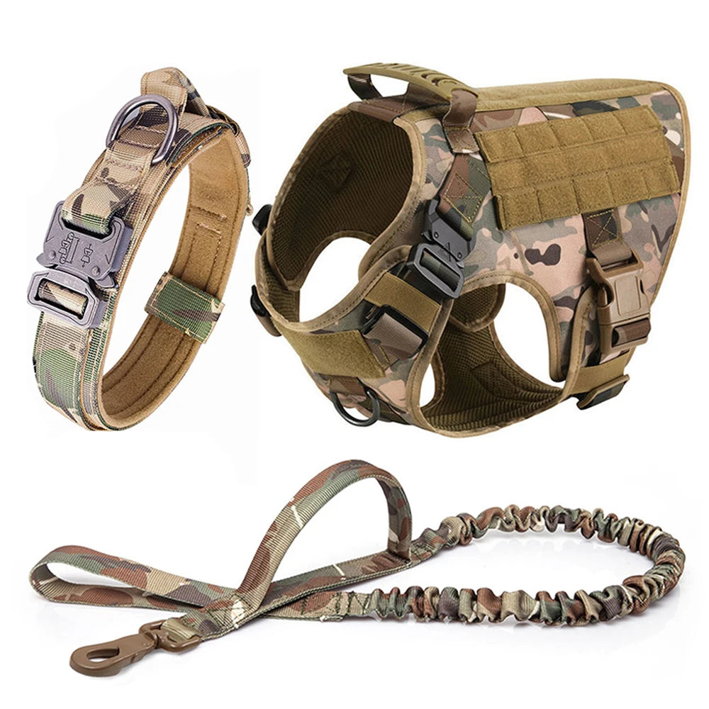 PETRAVELCN Large Dog Harness Vest Leash Set for Training