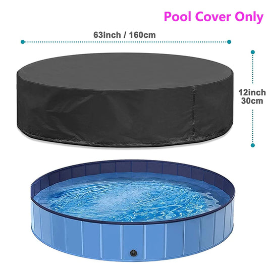 PETRAVELCN Foldable Dog Swimming Pool For Pets Durable Bath