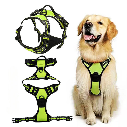Guangdong Reflective Dog Chest Strap Harness With Leash