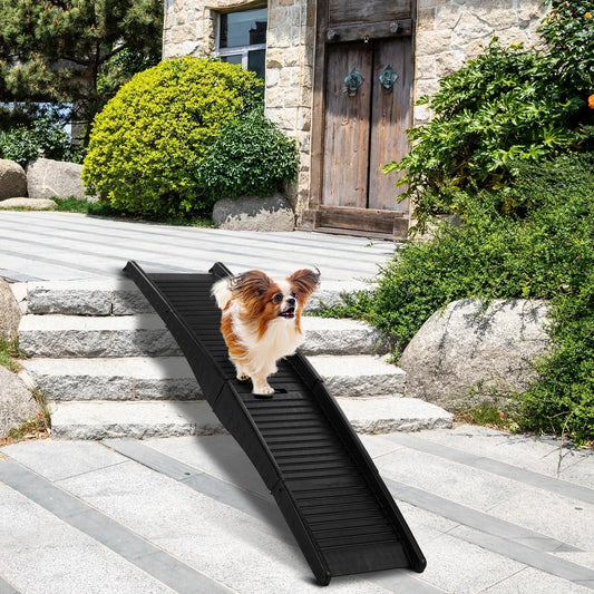 Pretty Pets Pet Supplies Nonslip Folding Dog Ramp Tri Fold