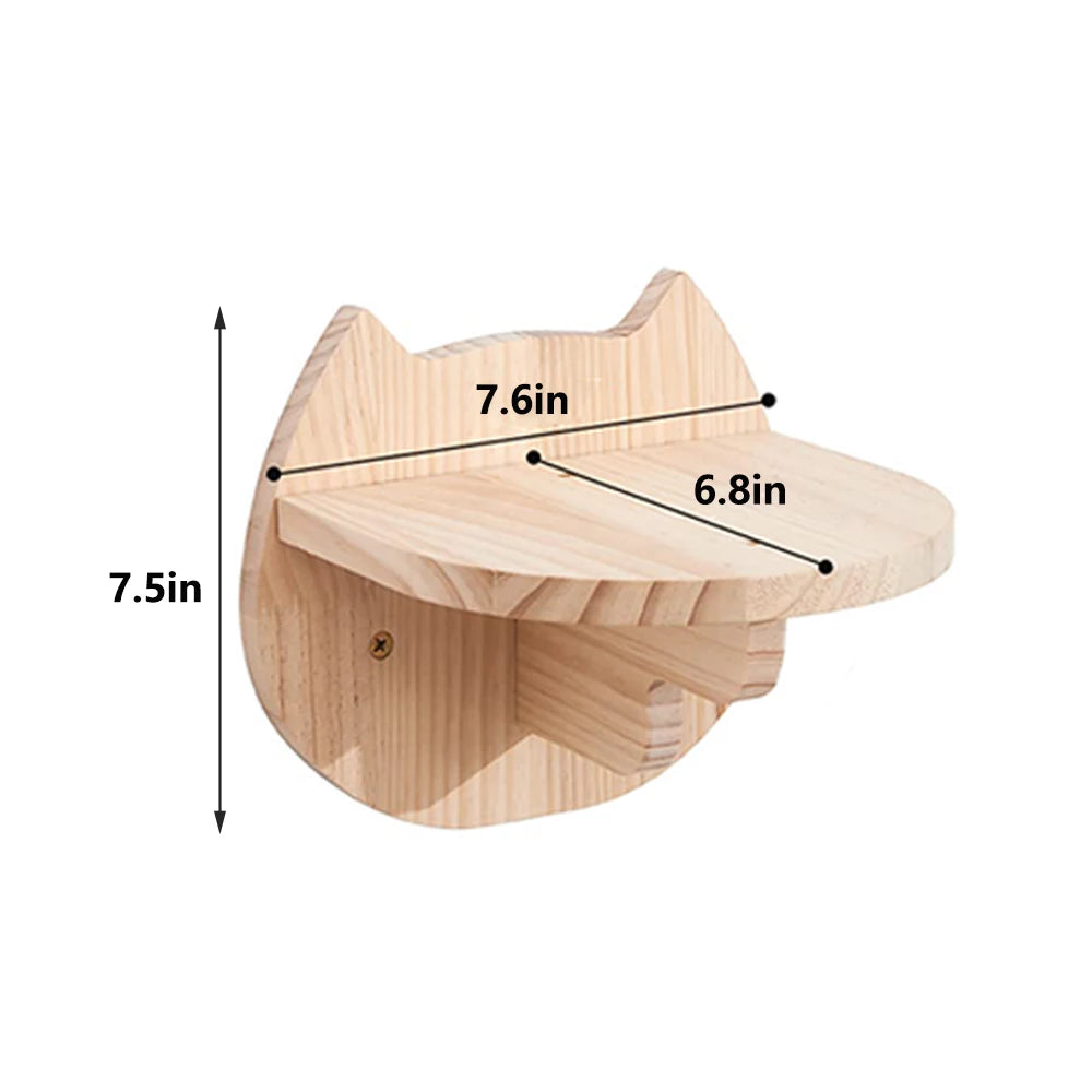 PETRAVELCN Cat Moon Shelf Wall Mounted Hammock For Cats