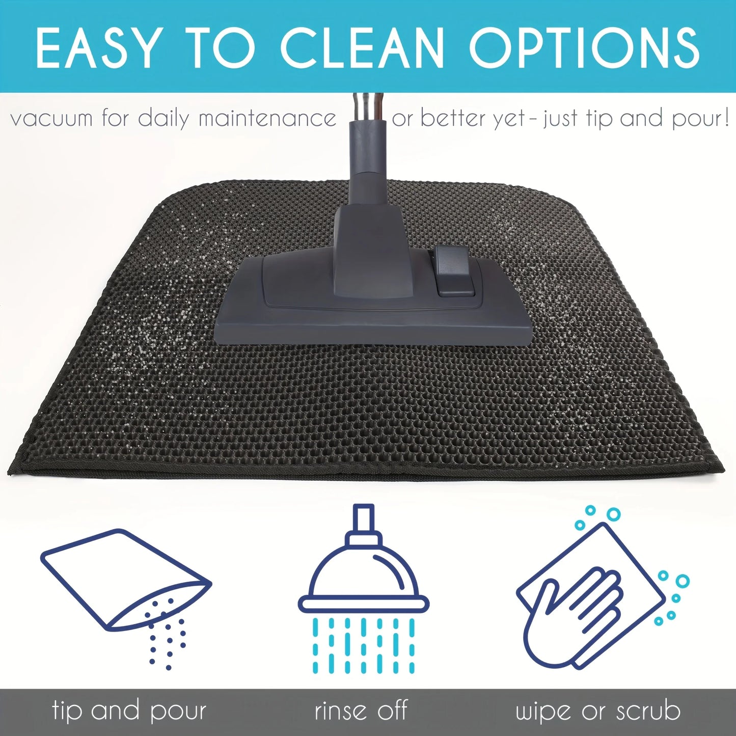 Hign-concerned Double Layer Honeycomb Cat Litter Mat