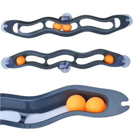 CN Cat Interactive Ping Pong Ball Teasing Educational Toy