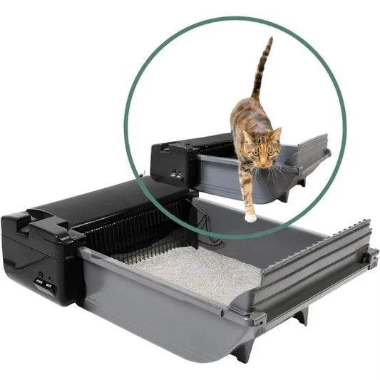 Hign-concerned Smart-Scoop Self-Cleaning Auto Cat Litter Box