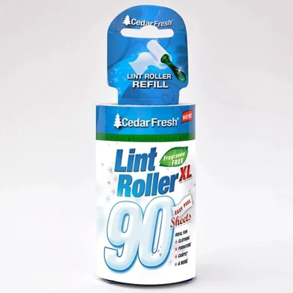 Pretty Pets Lint Roller Set 2 Pack 90 Sheets Reusable