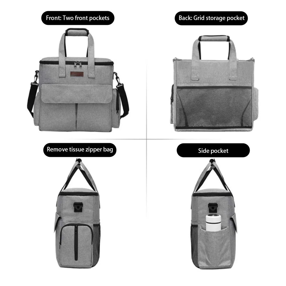 TWISTER.CK Dog Travel Bag Backpack With Food Bags Bowls