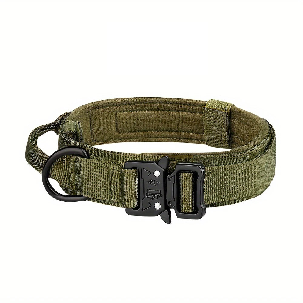 Petravelcn Dog Training Collar Adjustable Tactical Leash Set