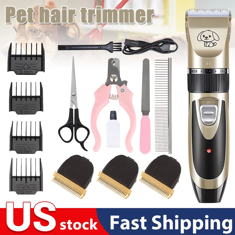 Hign-concerned Pet Clipper Grooming Rechargeable Trimmer