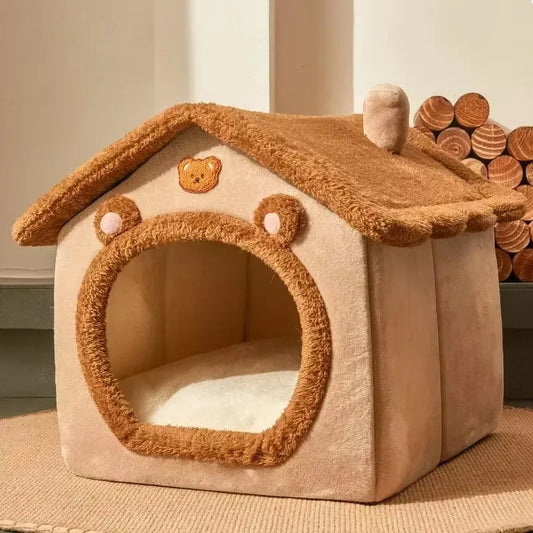 Pretty Pets Pet Supplies Foldable Dog House Kennel Bed Mat