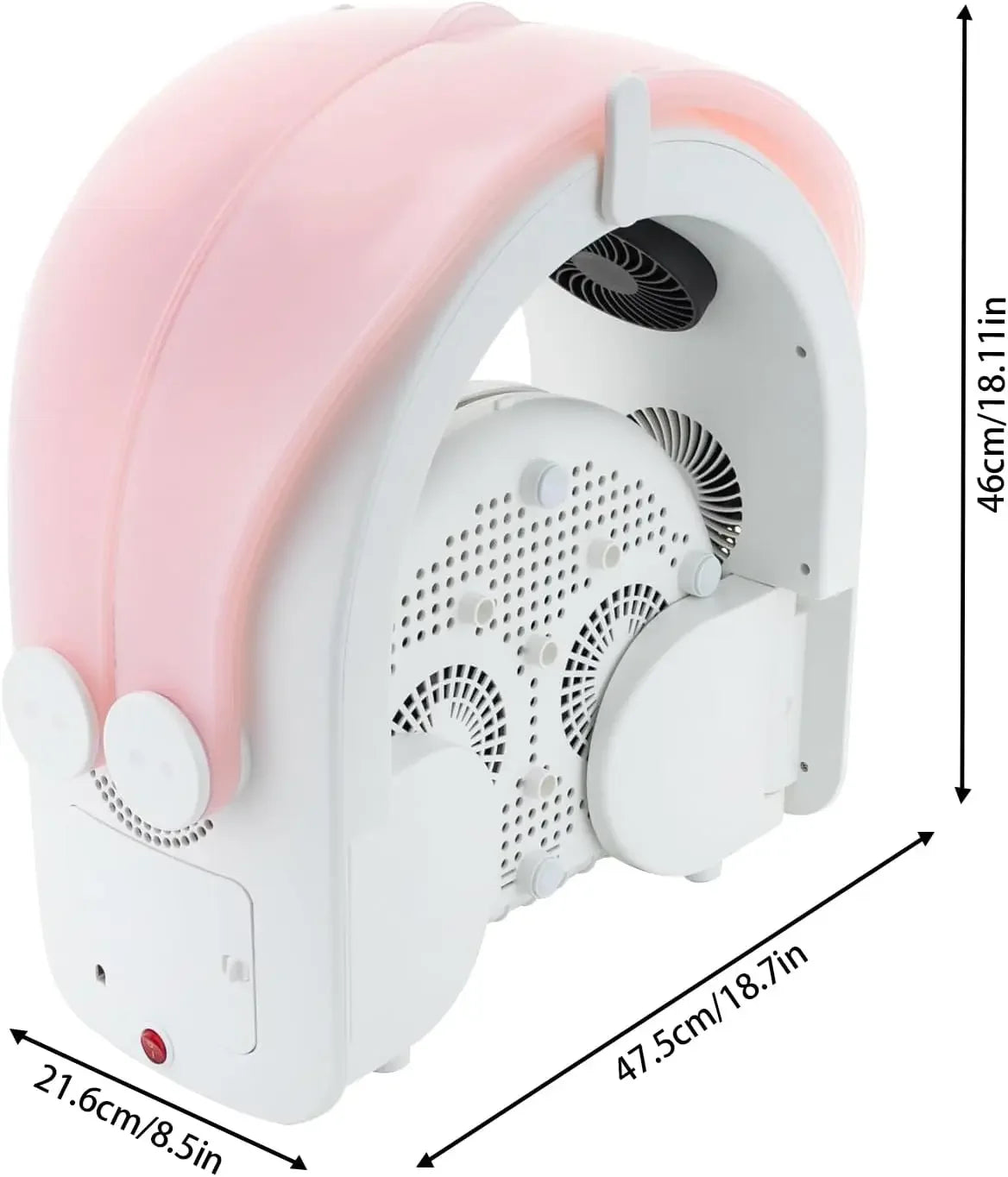 XMSJ Automatic Pet Dryer Box 360 Degree Full Body Drying