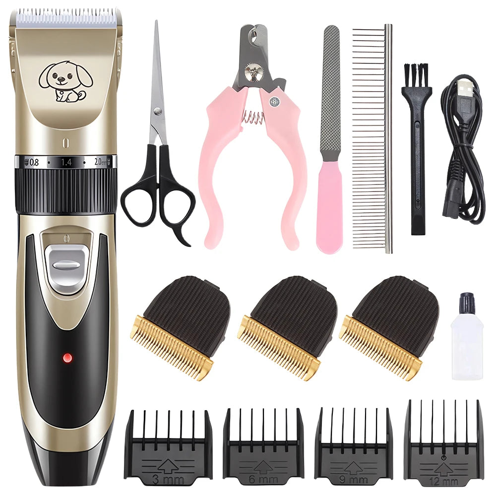 Hign-concerned Pet Clipper Grooming Rechargeable Trimmer