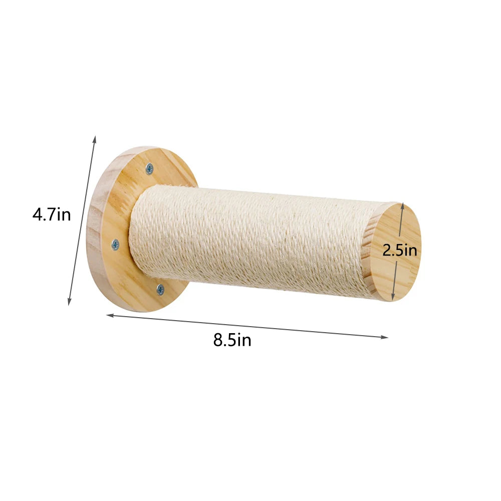 PETRAVELCN Cat Wall Shelf Moon Hammock Climbing Perch