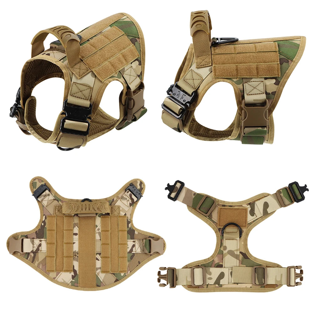 PETRAVELCN Large Dog Harness Vest Leash Set for Training