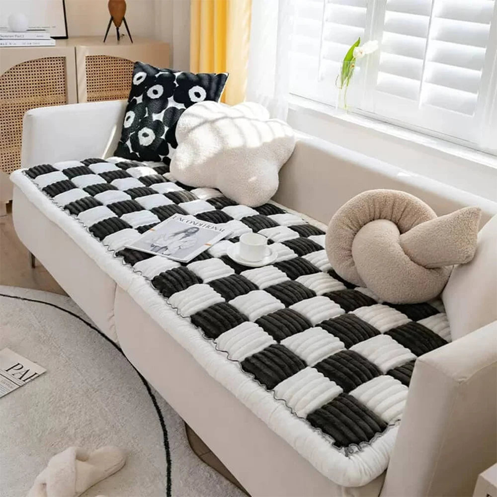 Petravelcn Dog Bed Mat Warm Cushion Anti Slip Cover