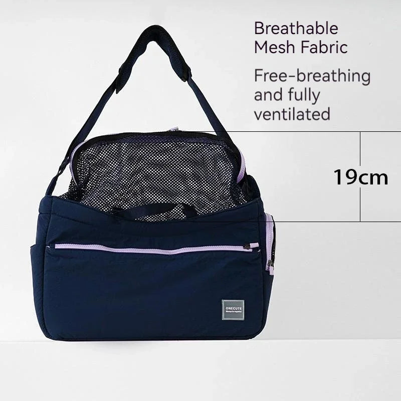 Pretty Pets Lightweight Dog Carrier Shoulder Bag for Travel