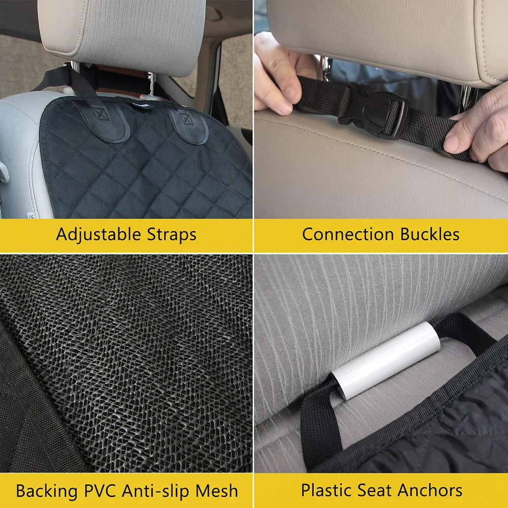 PETRAVEL Dog Car Seat Cover 100 Waterproof Seat Protector