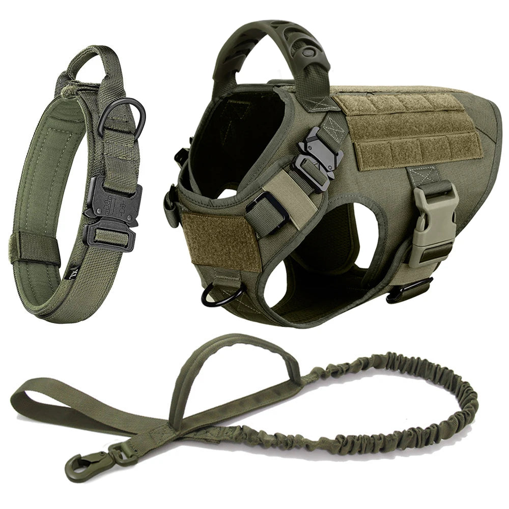 PETRAVELCN Large Dog Harness Vest Leash Set for Training