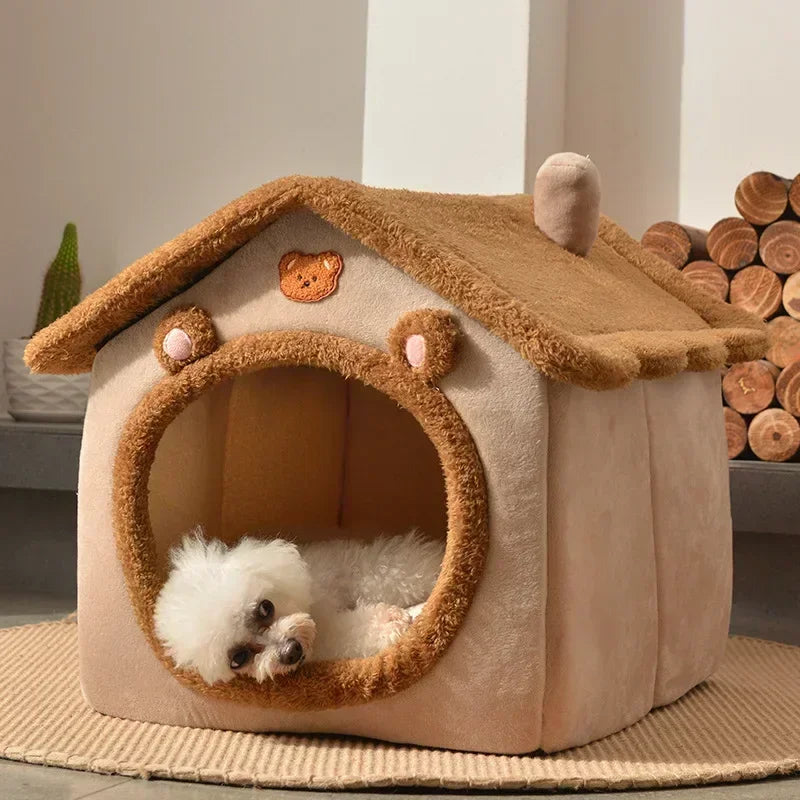 Pretty Pets Pet Supplies Foldable Dog House Kennel Bed Mat