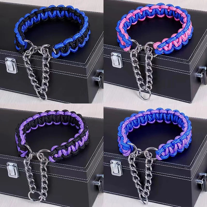 HATELICN Nylon Personalized Dog Collar Breakaway Reflective