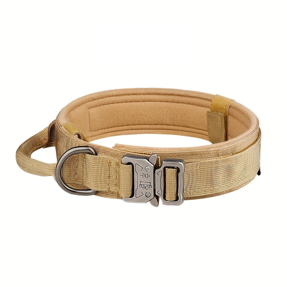 Petravelcn Dog Training Collar Adjustable Tactical Leash Set