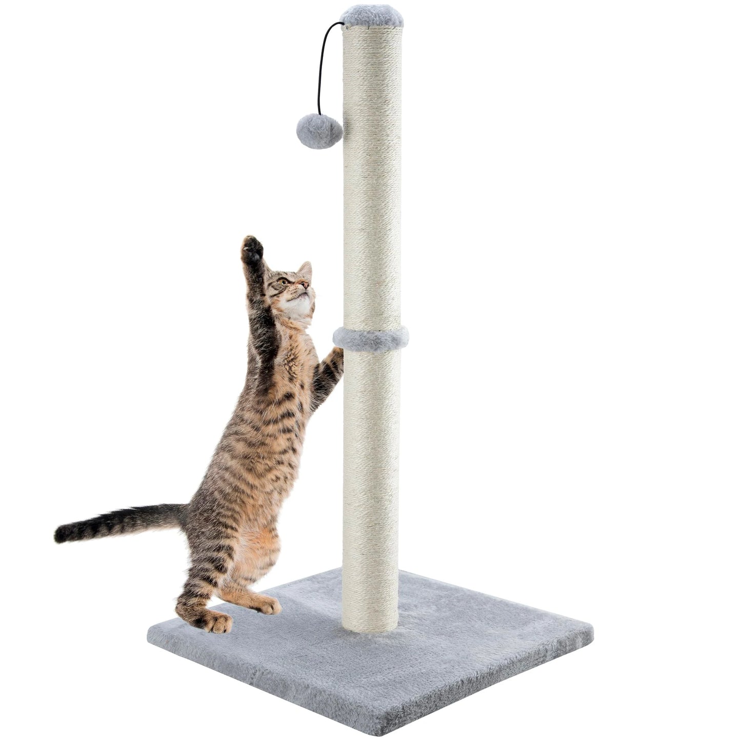 Guangdong Cat Vertical Scratching Post Dangling Ball Sisal