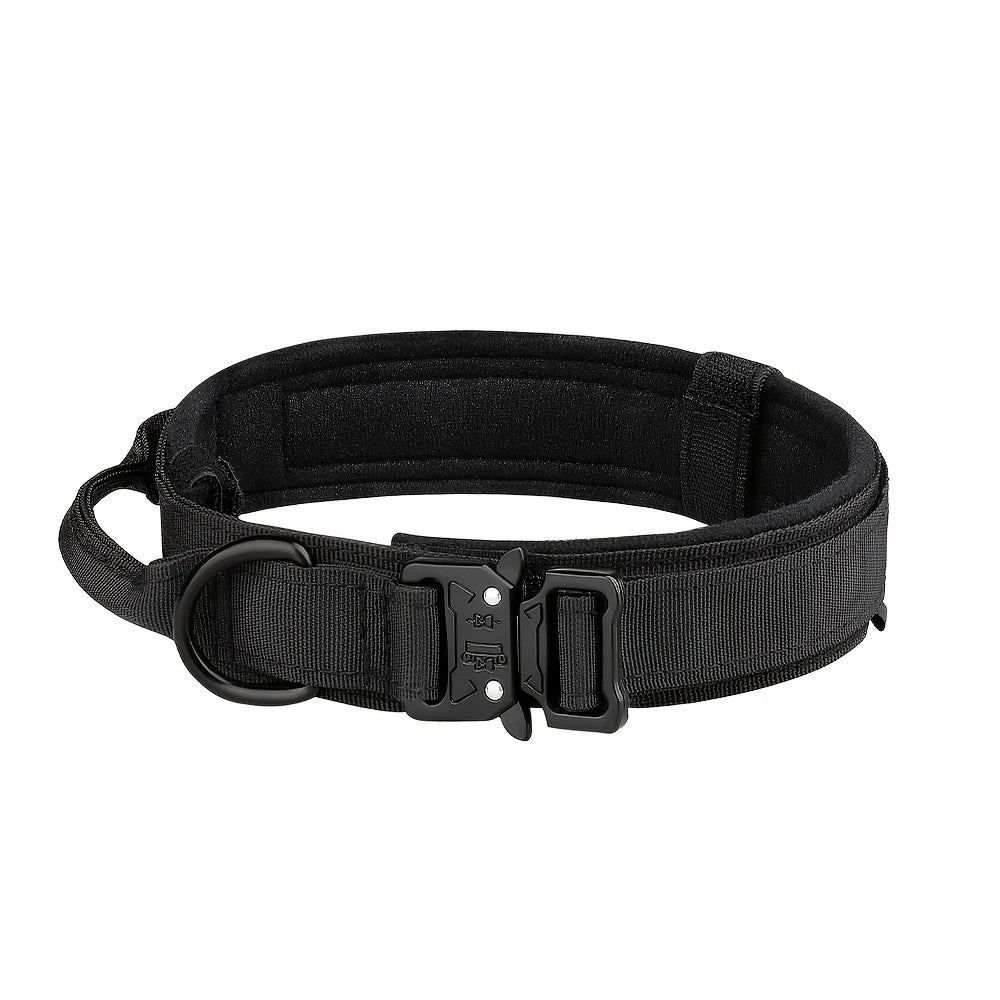 Petravelcn Dog Training Collar Adjustable Tactical Leash Set