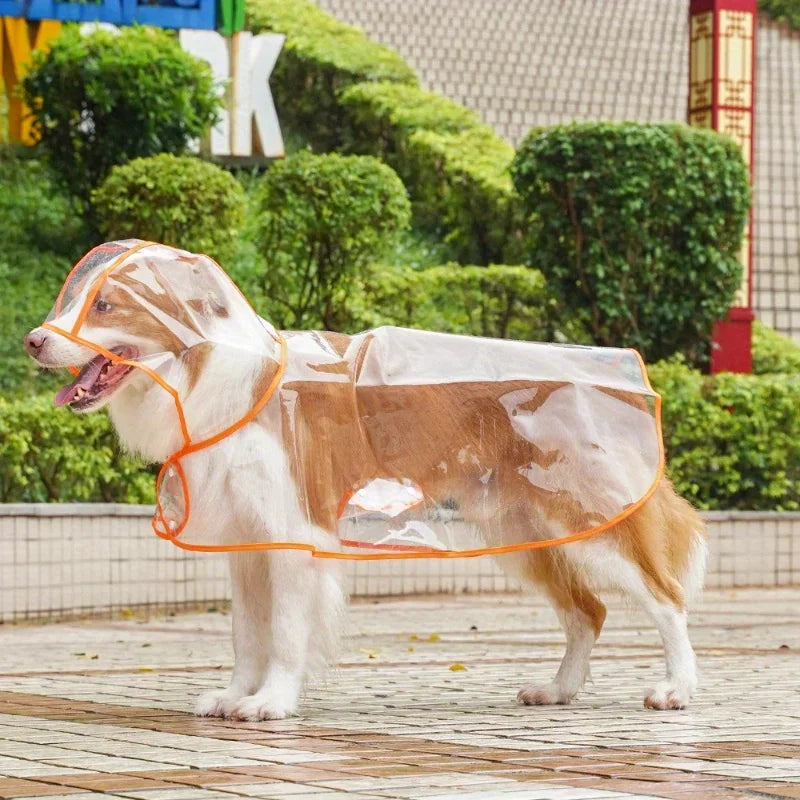 GuTing Angel Dog Raincoat Cape Style Waterproof Poncho