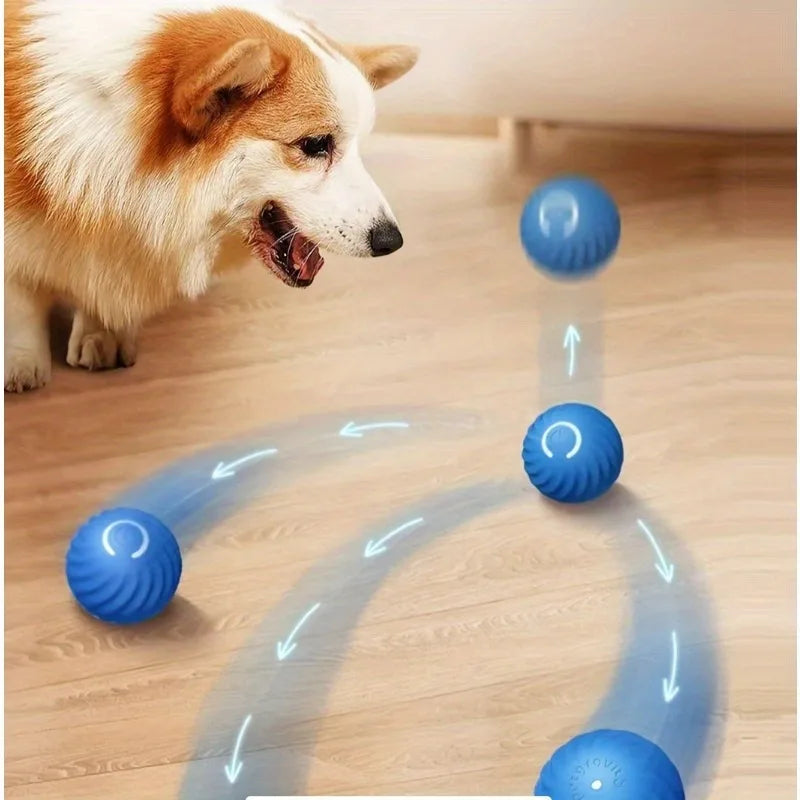 Hign-Concerned Gravity Jumping Ball Dogs and Cats Toy