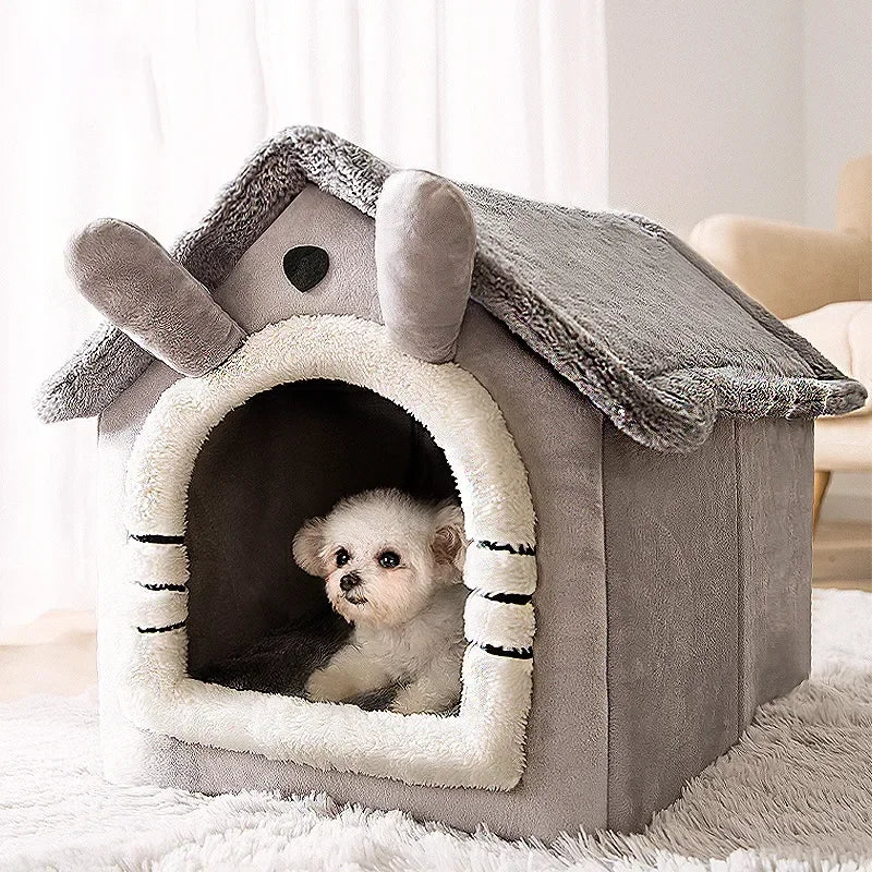 Pretty Pets Pet Supplies Foldable Dog House Kennel Bed Mat