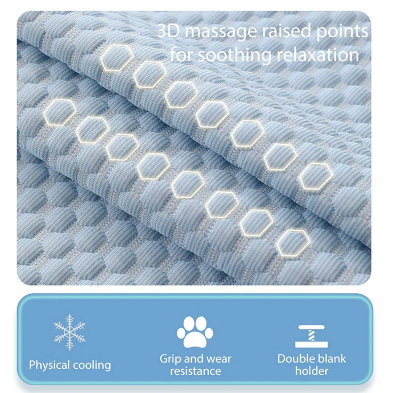 Guangdong Dog Cooling Mat for Pets Breathable Ice Silk Pad