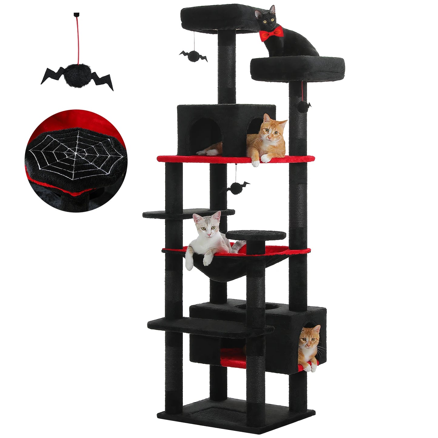 PAWZ Road Indoor Cat Tree And Tower With Scratching Posts