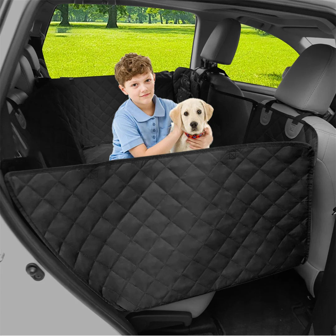 BINGOPAWCN Waterproof Dog Car Seat Cover Backseat Travel